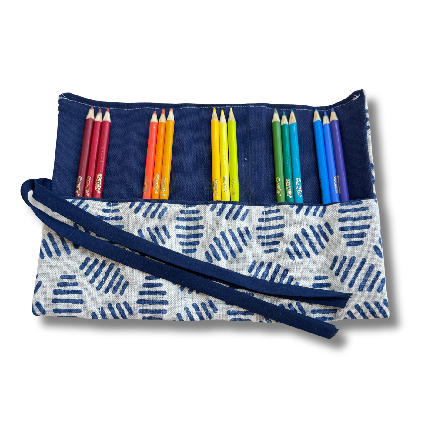 Fabric Brush / Pencil Roll Up Kit