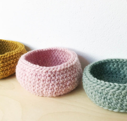 Nesting Crochet Baskets Kit