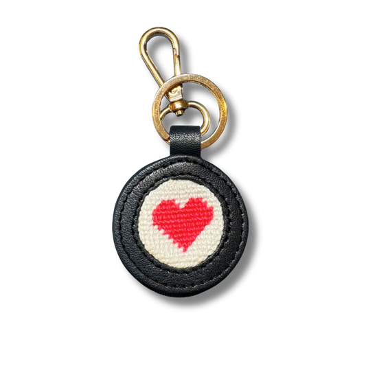 Heart Needlepoint Key Fob Kit